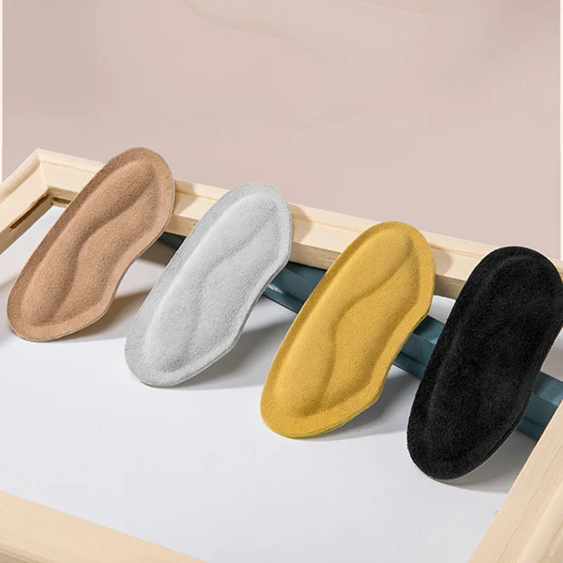 

2 Pcs Heel Stickers Insoles Patch Heel Pads for Sport Shoes Back Sticker Adjustable Size Antiwear Feet Pad Cushion Insert Insole