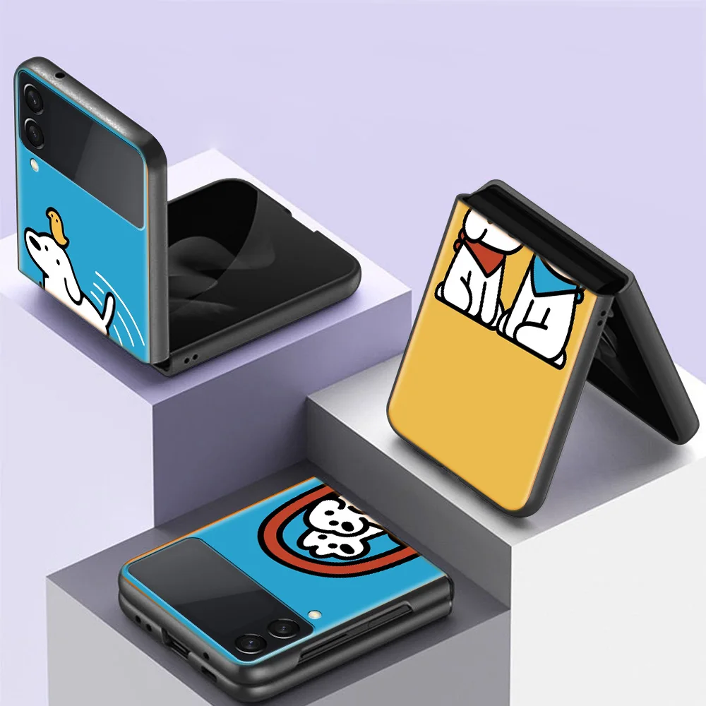 Funda de teléfono con diseño de Matsui para Samsung Z Flip 6 7 5G Z Flip 5 Galaxy Z Flip 3 4 5G ZFlip, cubierta dura a prueba de golpes, TPU, PC, Coque Capa