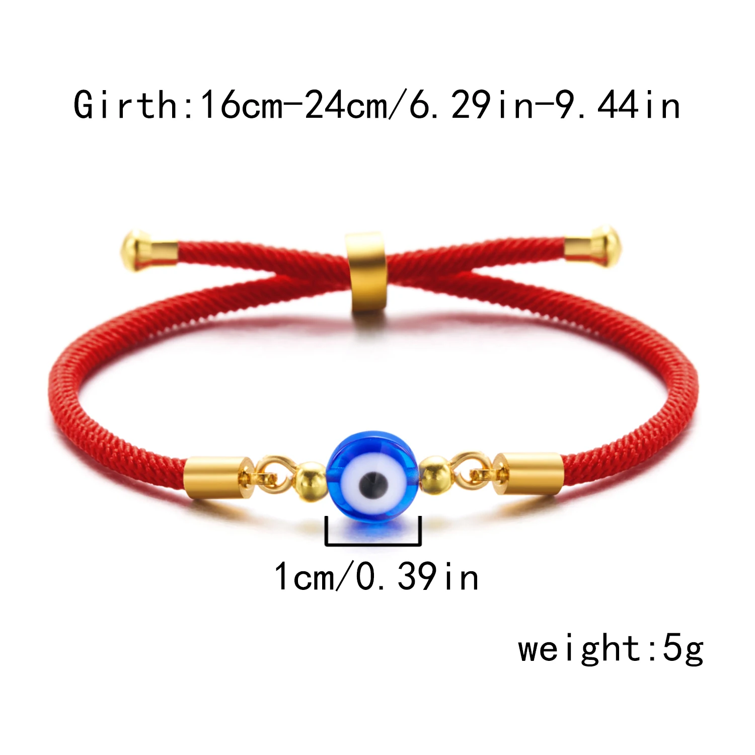Mode Türkischen Stil Blau Bösen blick Armband Für Frauen Männer Glück Rotes Seil Handarbeit Gewebt Armband Freundschaft Schmuck Geschenke – Detail 10