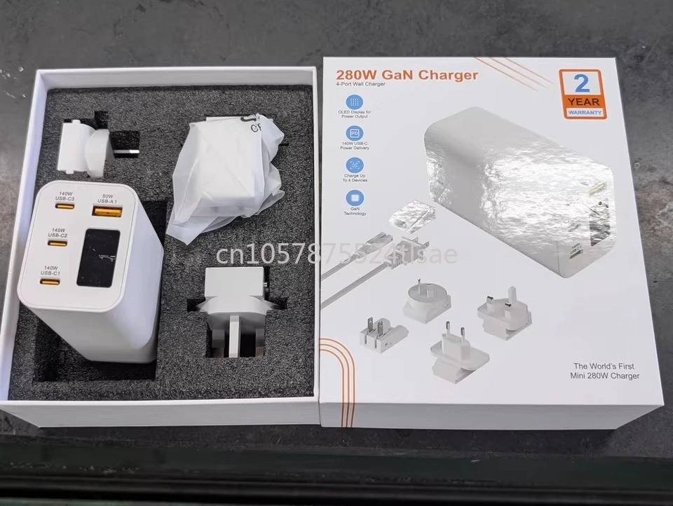 Global Universal Conversion Plug 280w Multifunctional Travel Socket Converter Universal  Equipped with Multi-national Plugs