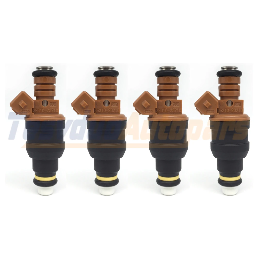 

4Pcs 35310-23210 9250930019 Fuel Injector For HYUNDAI ELANTRA TIBURON 1997-2001 2.0L