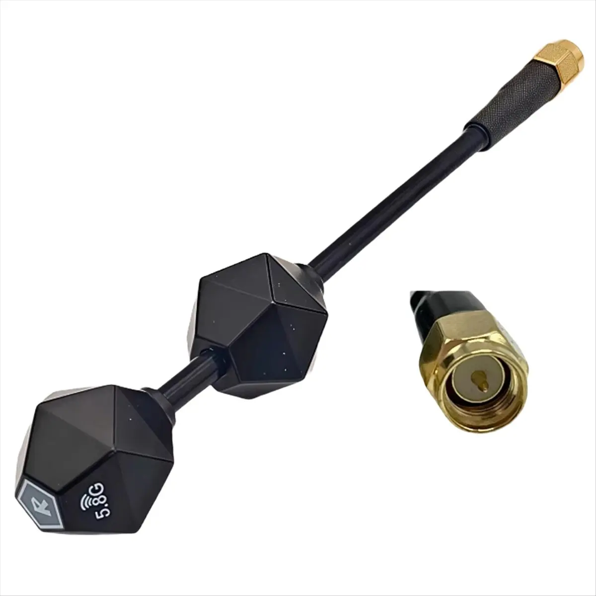 BUY AA1902~^*New 5.8G DUAL Antenna 5500-5950Mhz High Gain 6DBi SMA RHCP for RC FPV Quadcopter Drone Freestyle Accessories