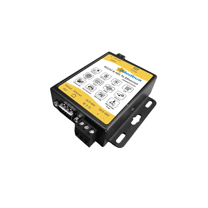 Internet of Things Gateway RS485 to Ethernet Converter Modbus RTU Transparent Transmission Module with MQTT Support Serial Serve