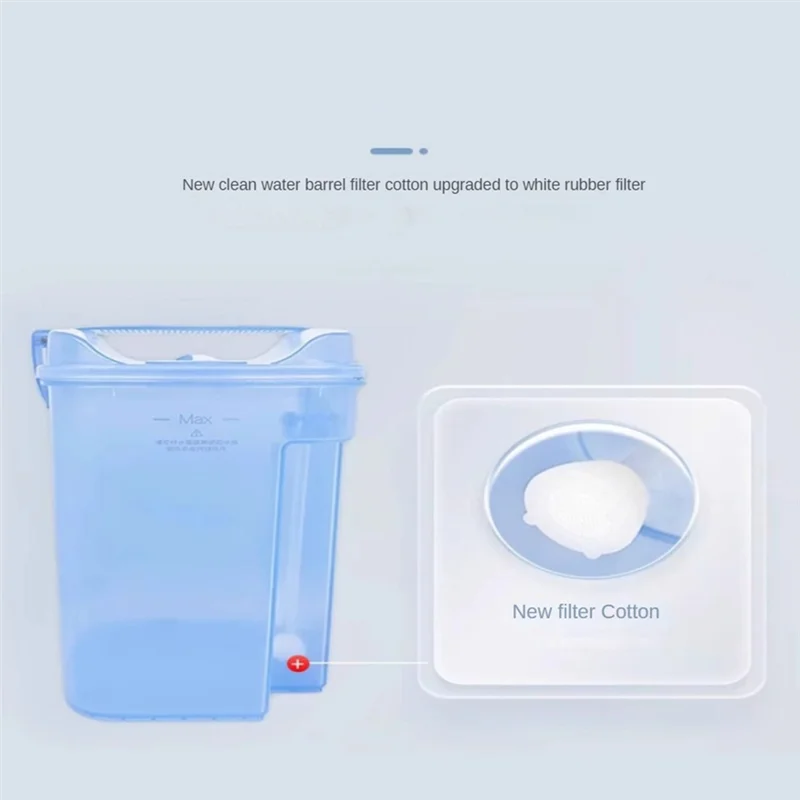 A39M 2PCS For Narwal J1 / J2 / J3 Robot Vacuums Cleaner Replacement Spare Parts Clean Water Tank Filter Plug Household Cleaning