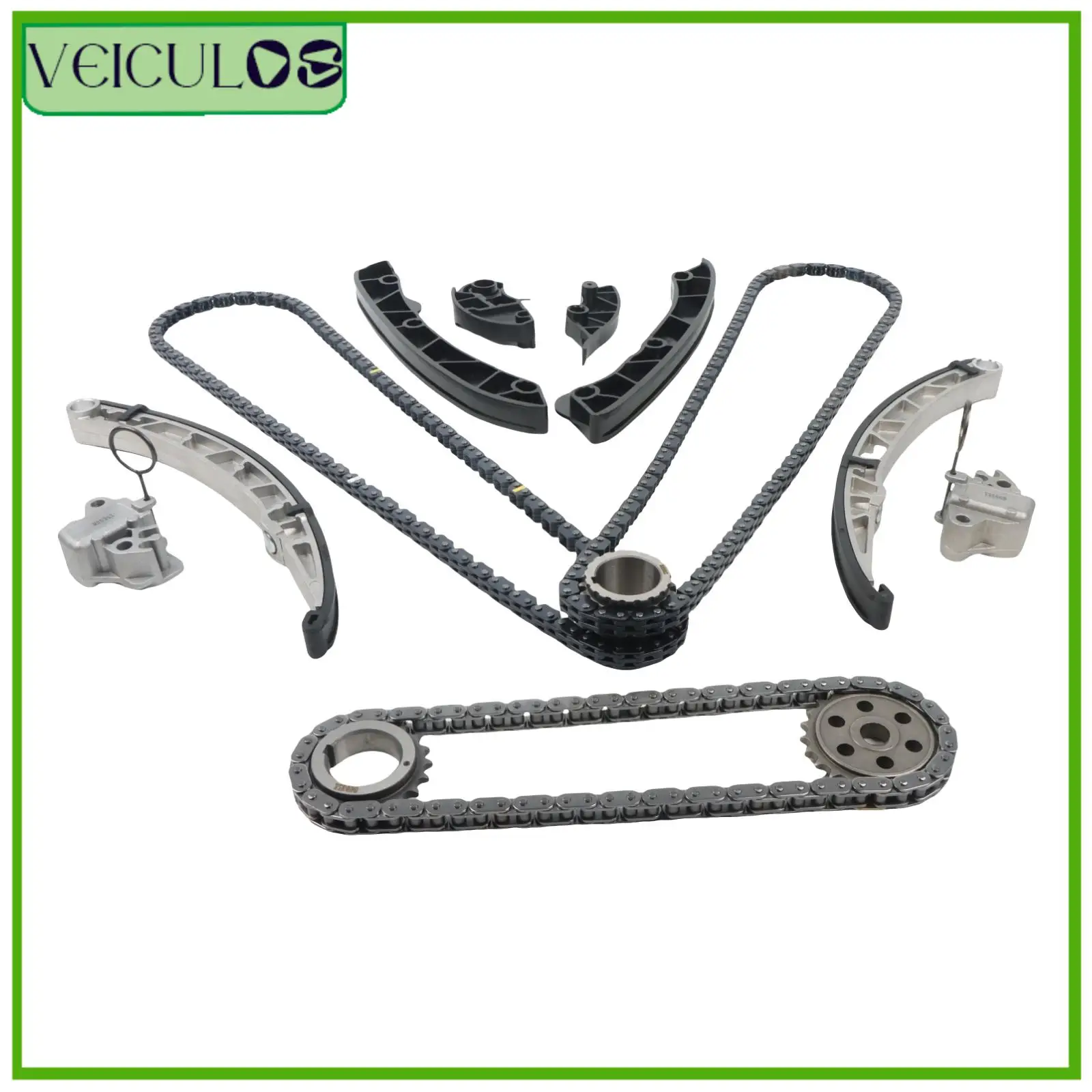 1set Car Timing Chain Kit 8W936268EB LR032048 For RANGE ROVER SPORT/JAGUAR 5.0  LR051008 LR051013 LR051011 LR051012 8W936268EB