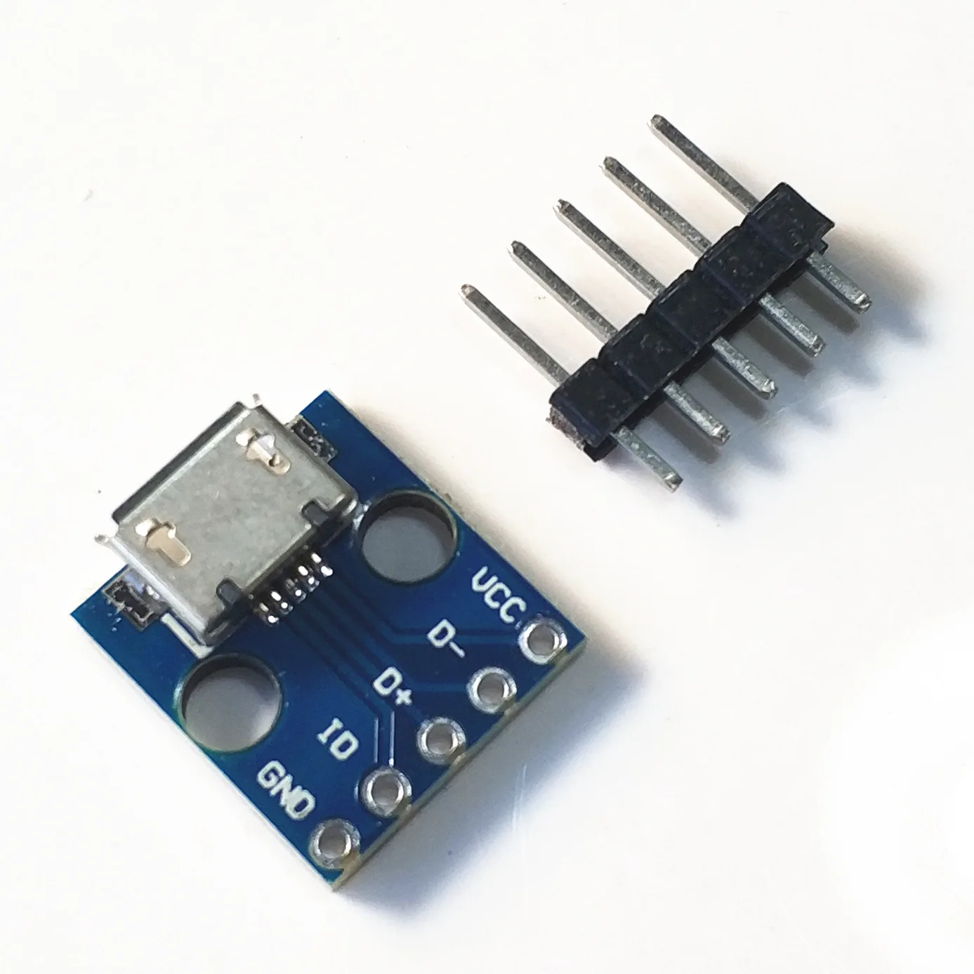 MCU micro USB interface socket power to interface bread board 5V power module development board