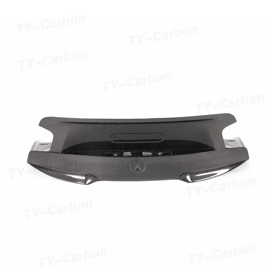 Dry Carbon Fiber For BMW F22 F87 M2 M2C Coupe 2015-2019 Rear Bumper Trunk Lid Tail Spoiler Gate Cover Trim Car Bodykits FRP