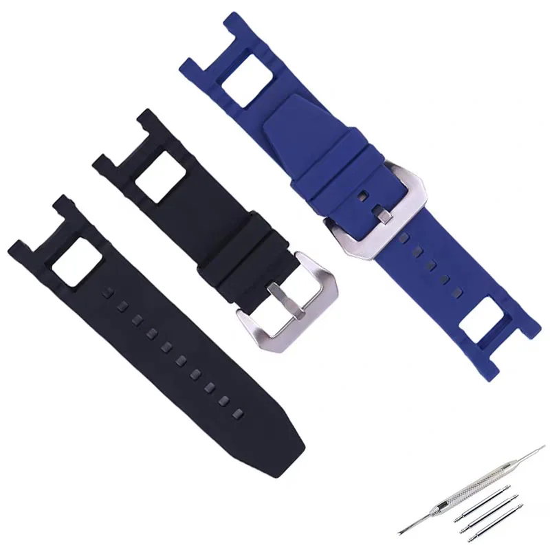 28mm men's rubber watch band accessories compatible for Invicta Pro Diver Series 6981 watch strap buckle women silicone bracelet