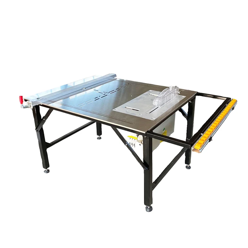 Woodworking folding workbench multifunctional saw table portable dust-free Sub-saw saw all-in-one workbench 2800W