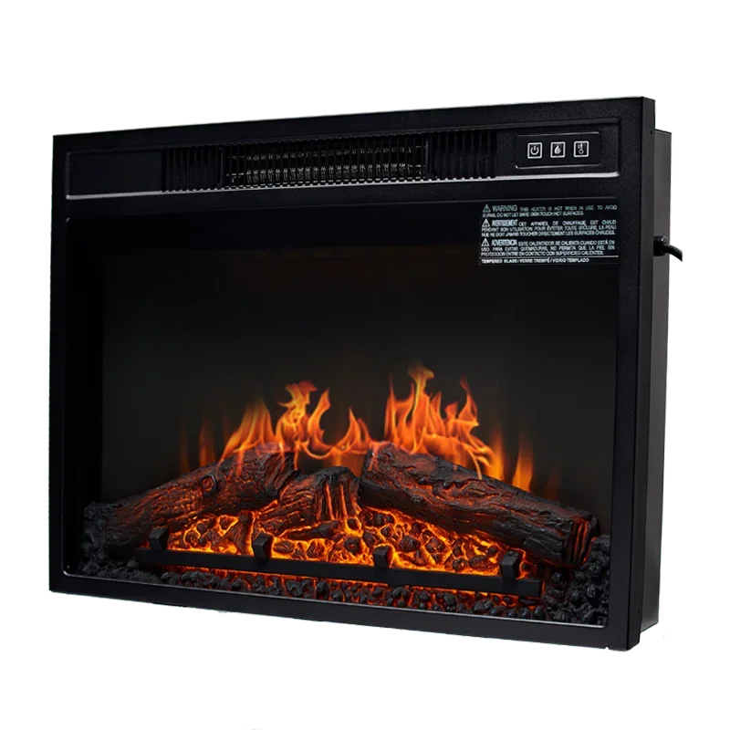 Lareira falsa elétrica com chama 3D, lareira falsa, núcleo decorativo, 220V, 1400W