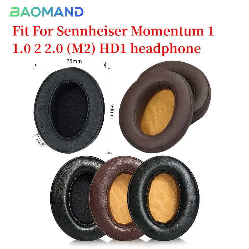 

Ear pads for Sennheiser Momentum 1 1.0 2 2.0 (M2) HD1 Headset Earmuff Earphone Sleeve