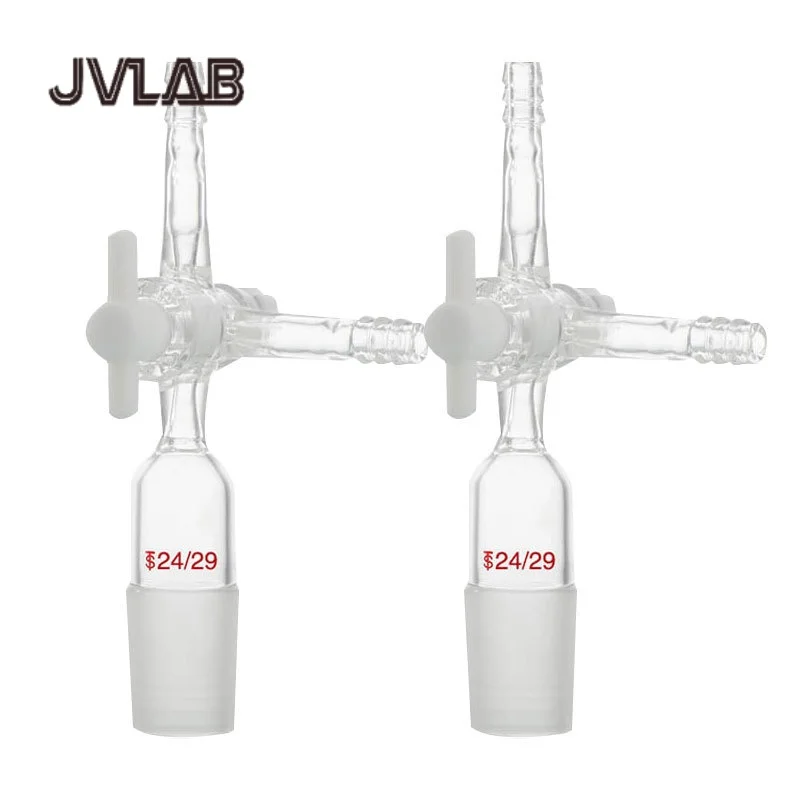 

PTFE Piston Tee Joint 14/23 - Premium T-Shaped Extraction Connector with Dual-Way Pressure Head JVLAB