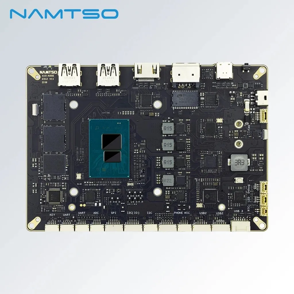 NAMTSO A10-N305 Intel i3-N305 cpu Industrial SBC x86 sbc ubuntu ,8 Cores 64-bit WiFi Bluetooth.Single Board Computer｜8GB+128GB