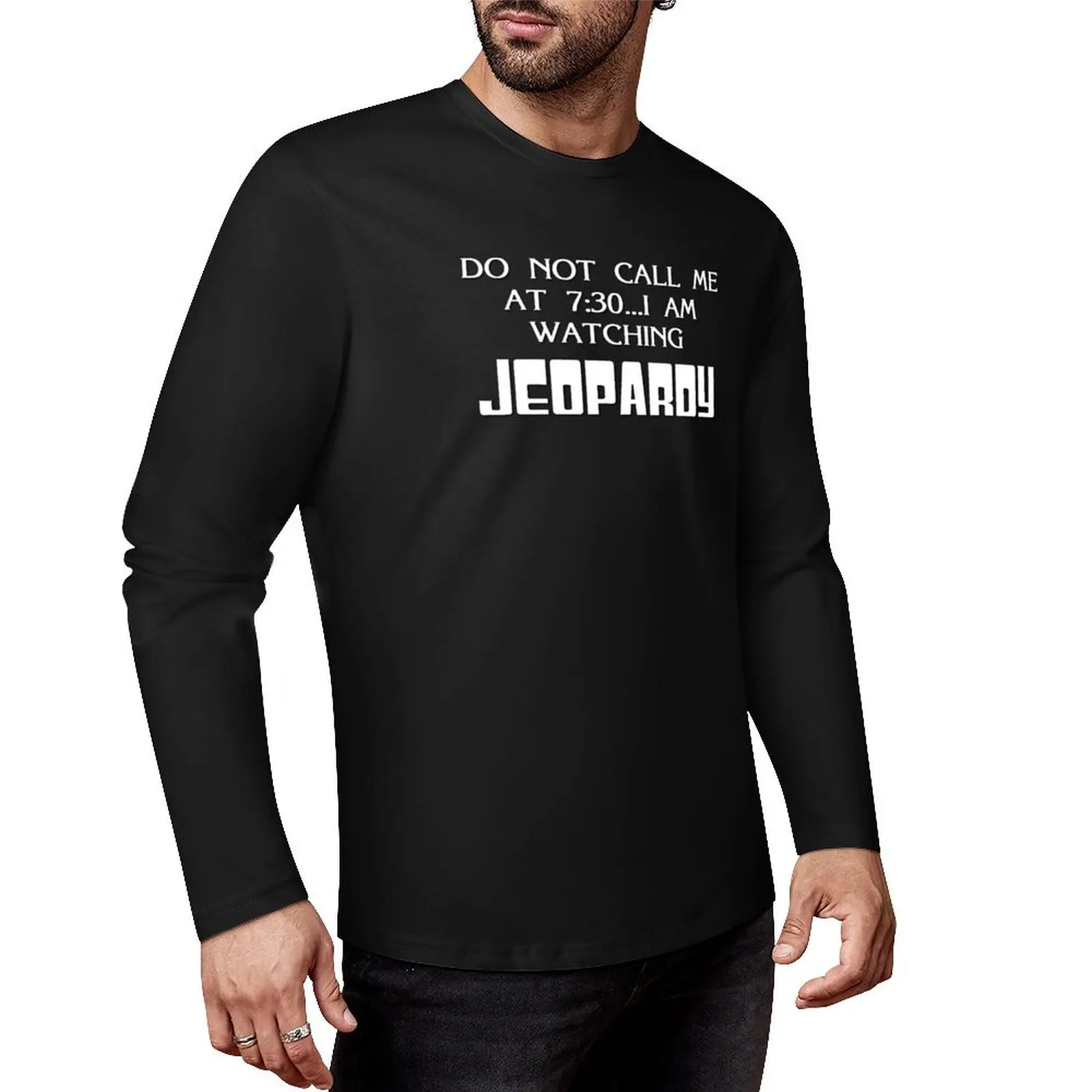 

Jeopardy Long T-Shirt quick drying t-shirt plain t-shirt oversized t shirt men