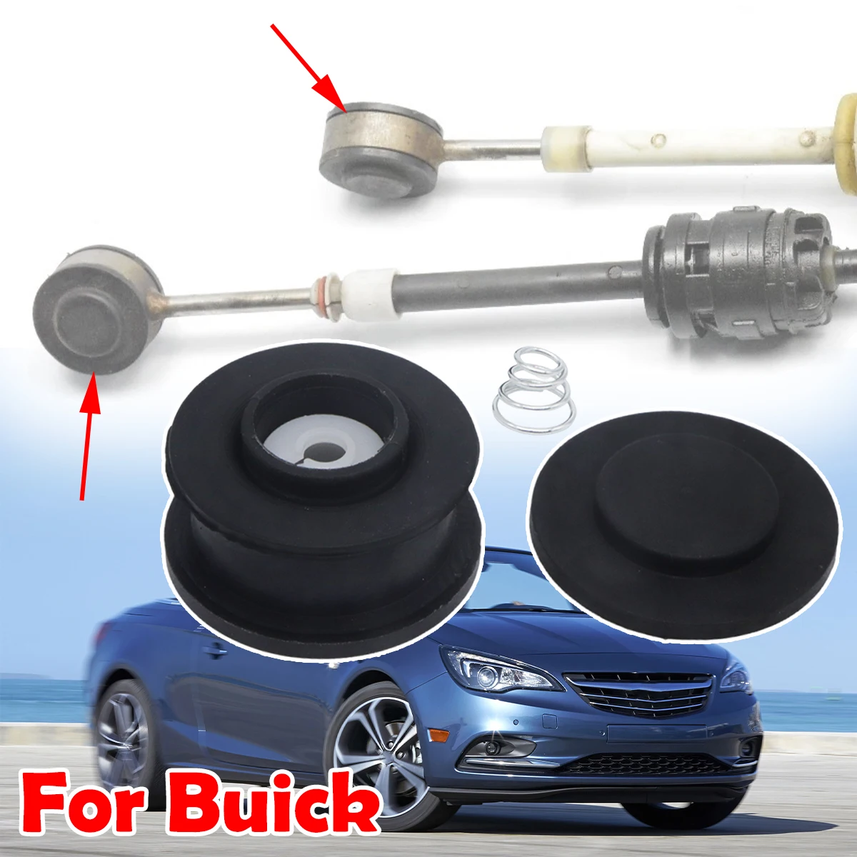 Gear Linkage Repair Kit for Buick Cascada 2013-Regal Verano Opel Movano Astra J Gearbox Selector Shift Cable End Rebuild Bushing