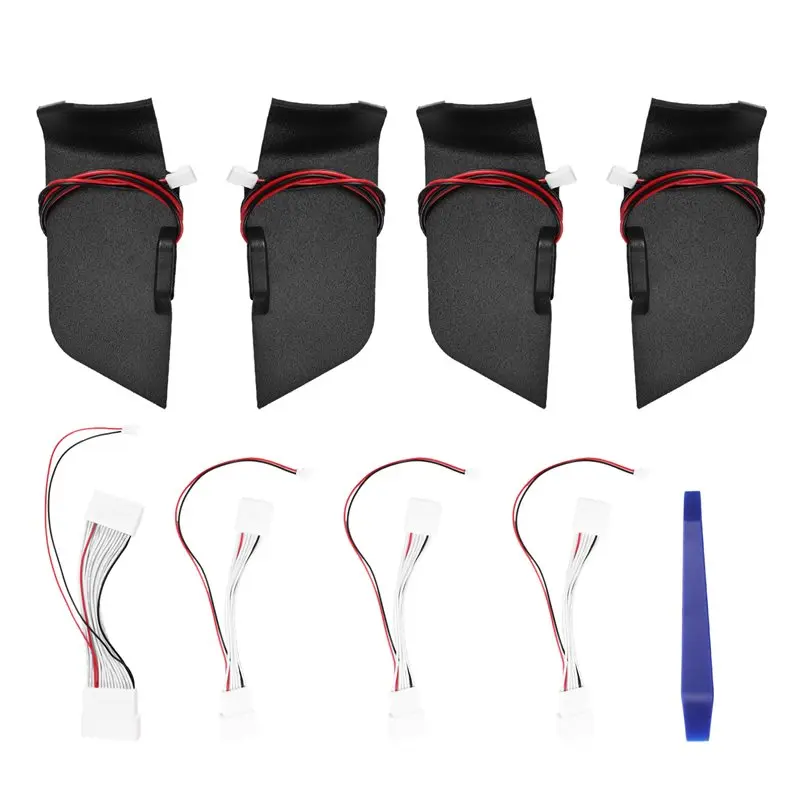 

Armrest Door Bowl Atmosphere Light Interior Light Frame Handle For Toyota RAV4 2019-2024 Light Blue Light