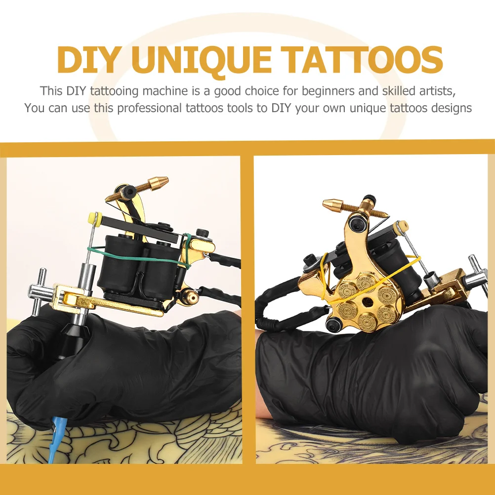 

Портативная тату-машинка с четким гладким звуком, прочная и стабильная работа для нескольких работ, инструмент для татуировки, аксессуары для татуировок