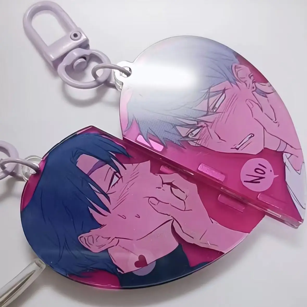 أنيمي الغريبة المرحلة Ivti إيفان قلادة سلاسل المفاتيح الكرتون أنيمي قلادة كيرينغ مجوهرات الديكور ظهره اكسسوارات هدية