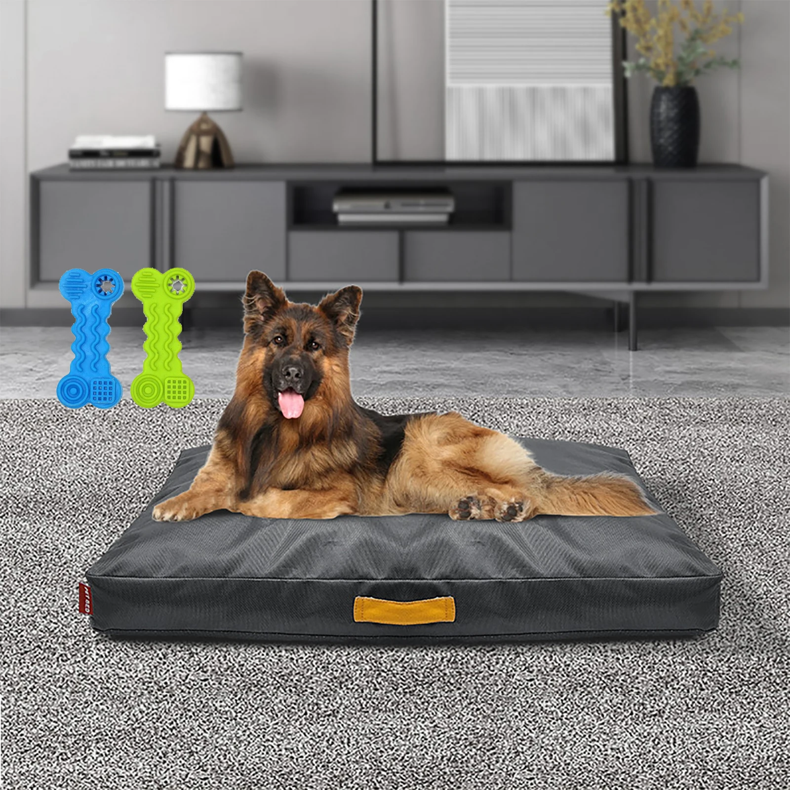 

Waterproof Pet Mat dog Bed Summer Thicken Cooling Dog Beds 1680D Oxford Cloth Puppy Sleeping Removable Cover Cushion for All Dog