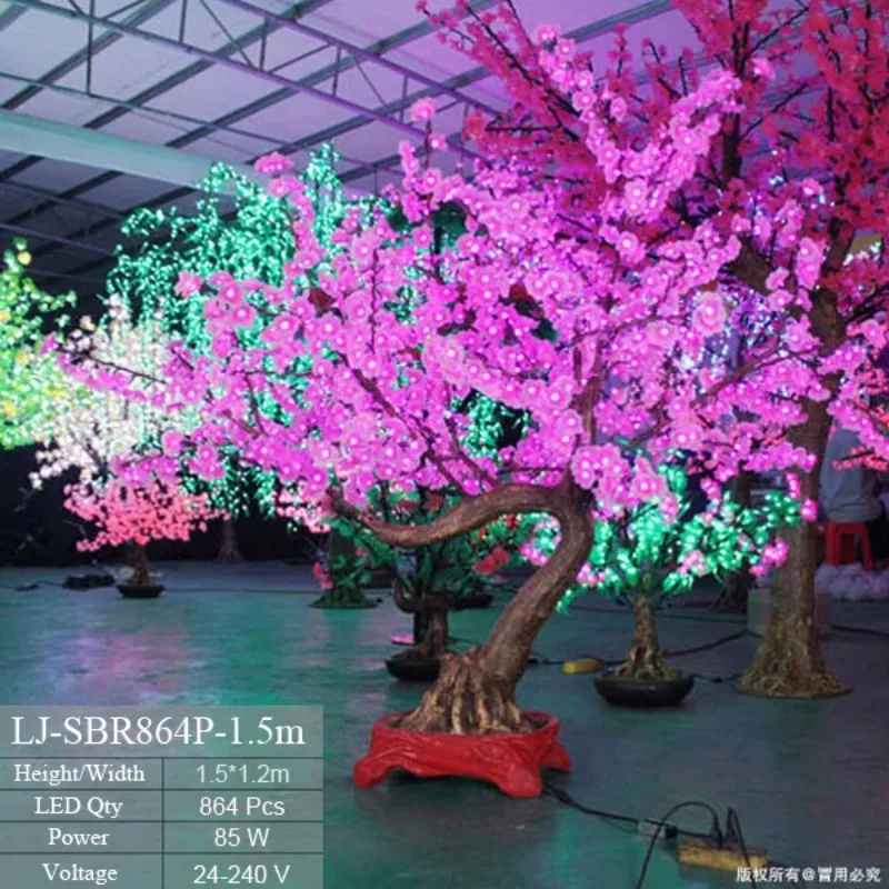 

outdoor palm tree light decor led tree 3m led blossom