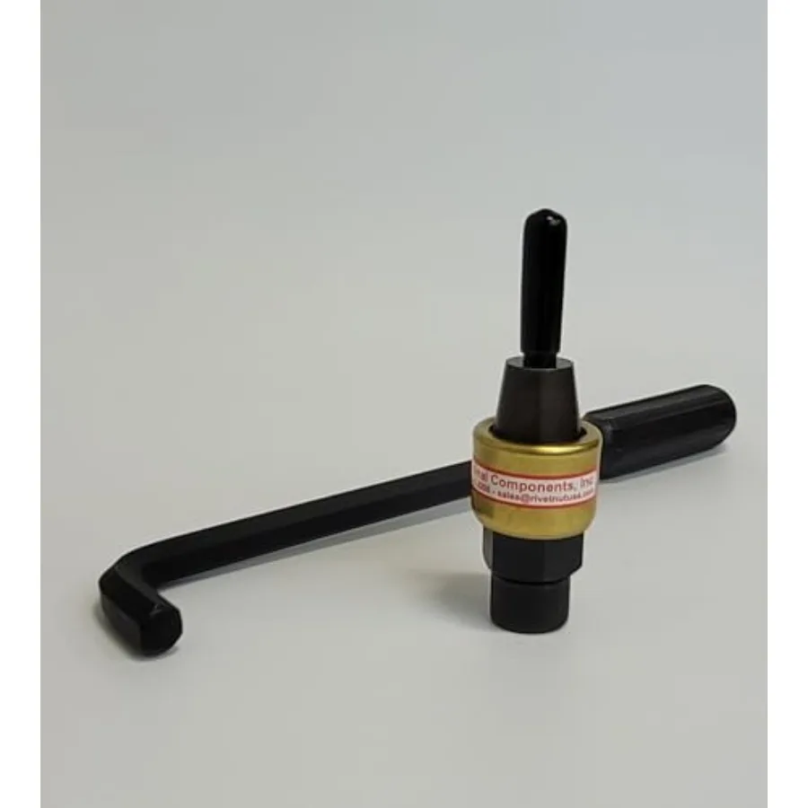 C722-M10 M10 x 1.50 موضوع أداة مفتاح الربط اليدوي لتثبيت جوزة برْشام Rivnuts الجوز إدراج عبر المكسرات الصلب الأسود