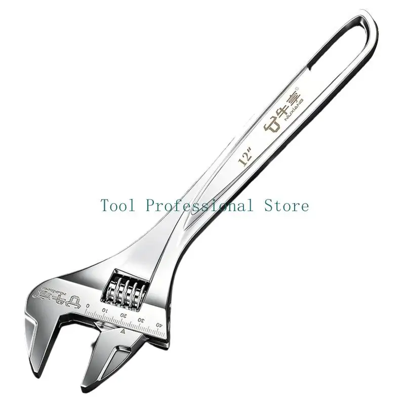 57QF Thin Body Adjustable Spanner for Home Maintenance and Install Tasks