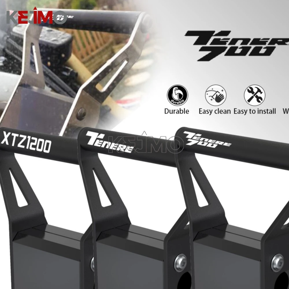 Super Tenere XTZ1200 Motor GPS Mount Above the Instruments Accessories For Yamaha Tenere 700 / Rally / World Raid 2019 - 2025