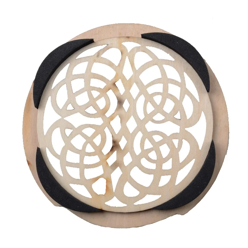 

Guitar Sound Hole Cover Acoustic Carved Accesories Feedback Buster Accessory Skin