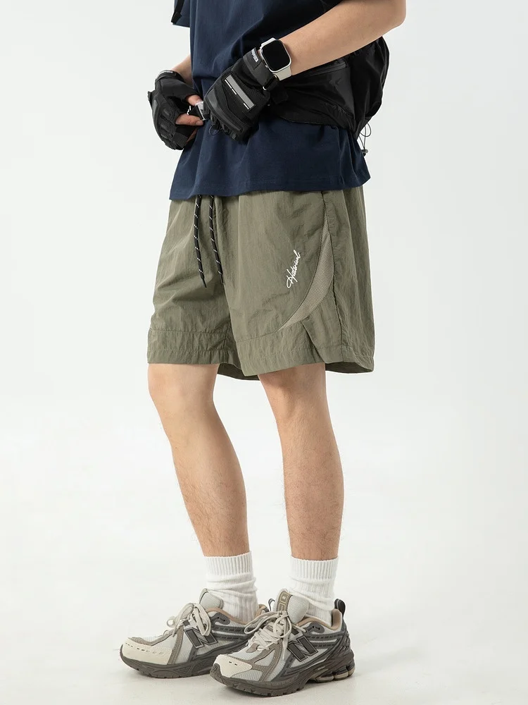 

Qui Dry American Sle Outdoor Sports Casual Five-Point Men's orts Trendy Workwear Hiking Mountain Climbing Utili orts