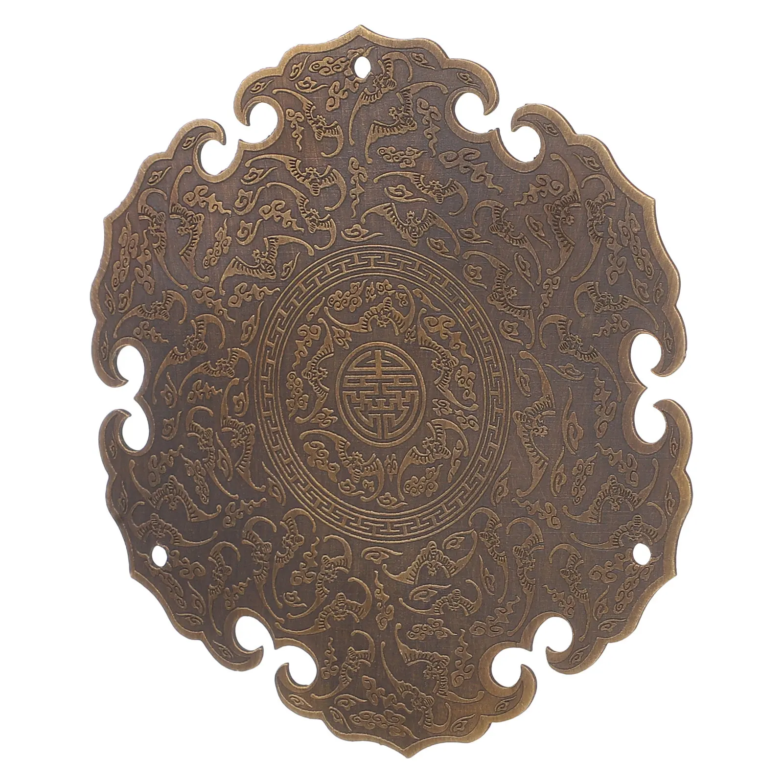 

Style Copper Applique Metal Onlay Decorative Applique for Furniture Cabinet DIY Material Vintage Copper Furniture
