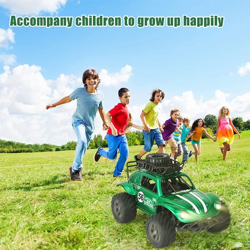 KY-1816A RC Classic Beetle 1:18 Remote Controlled Car Model High Speed Off Road Children's Remote Controlled Car Toy for Kids