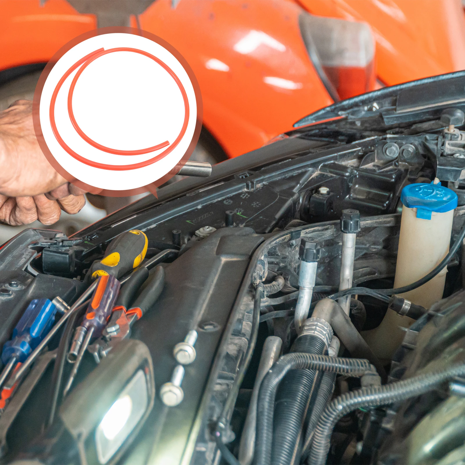 

1 шт. топливный шланг, масляная трубка, маслостойкий зажим для дизельного шланга, провод, армированный импортный материал, высококачественная трубка для автомобиля