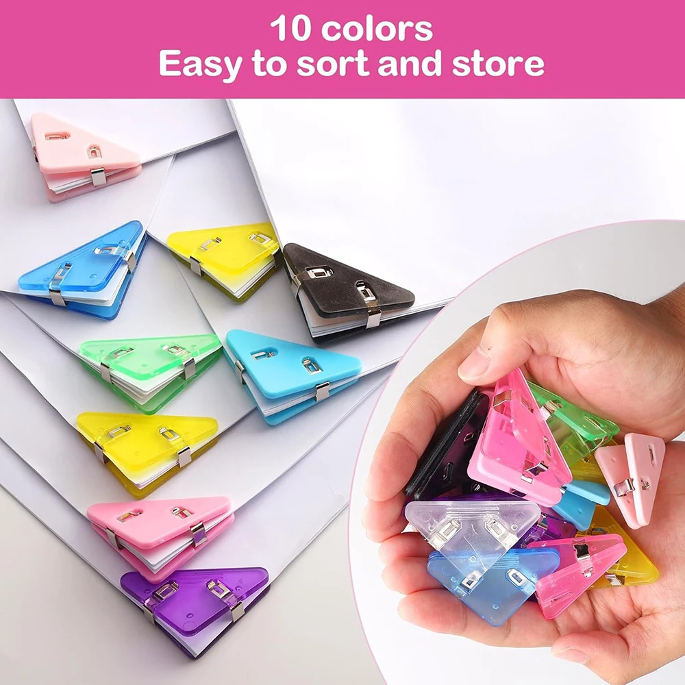 

JAY HOME Треугольные скрепки для бумаги 20 шт.