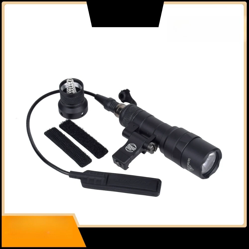 

New M340C Tactical Flashlight LED Light Remote Switch Crown Head Multifunctional Outdoor Hunting EDC Emergency Survival