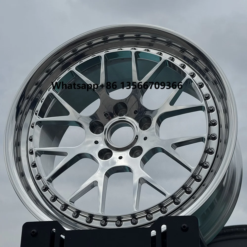 

19 20 21 22 23 24 Inch Forged Racing Car Wheels Custom 5x130 Deep Lip Polished 6061-T6 Alloy Car Wheels for Porsche 718