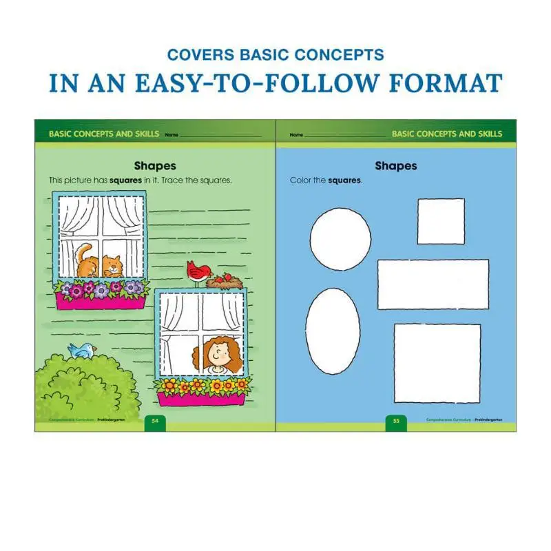 Comprehensive Curriculum Of Basic Skills Preschool Workbook Carson Dellosa Carson Dellosa Education 9781483824086 Book