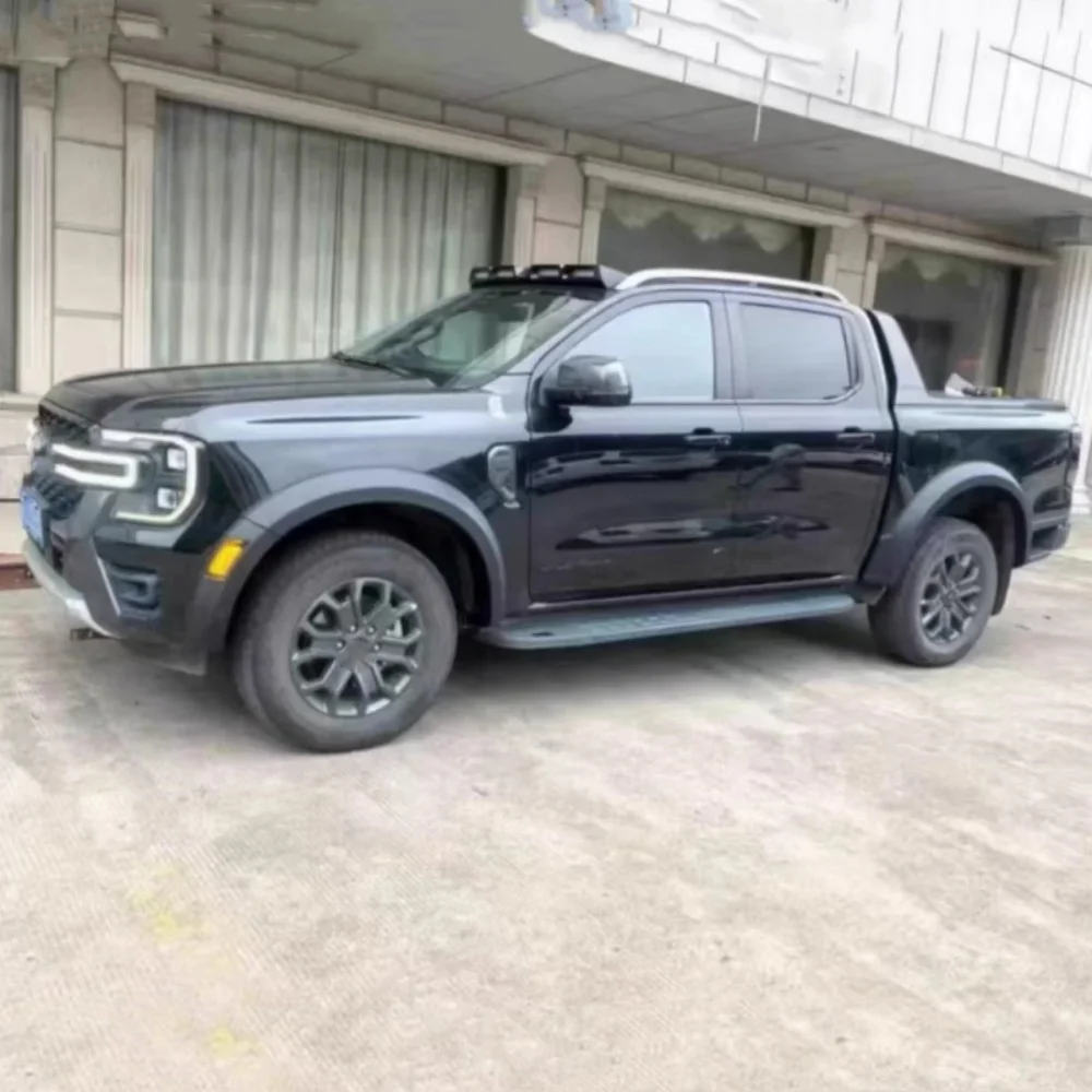 For Ford Ranger T9 Modified Car Fender Flares Arch Wheel Eyebrow Wheel Protector Guard With Light Mountain Forest Version
