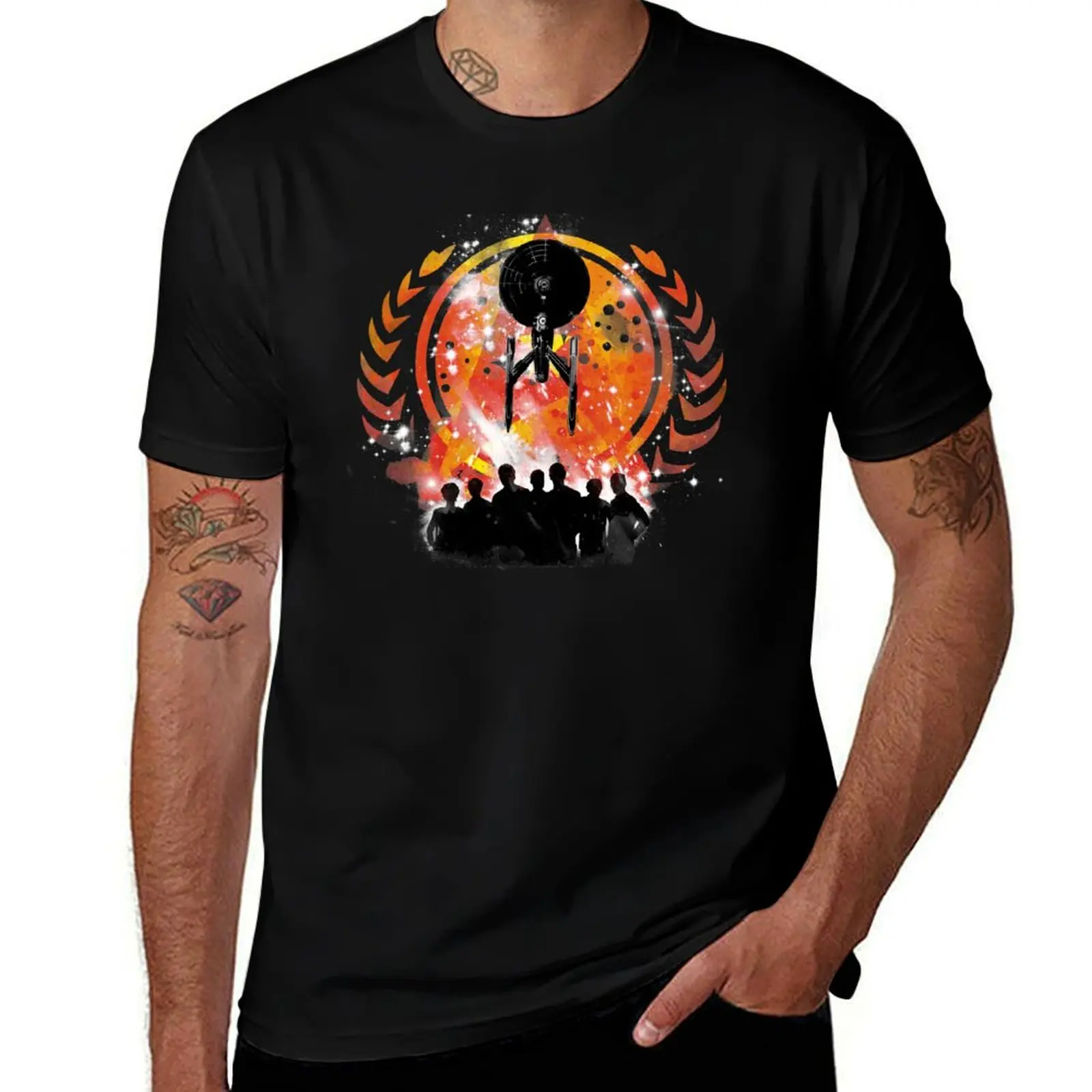 federation heroes T-Shirt Utility Work Short Sleeve Top