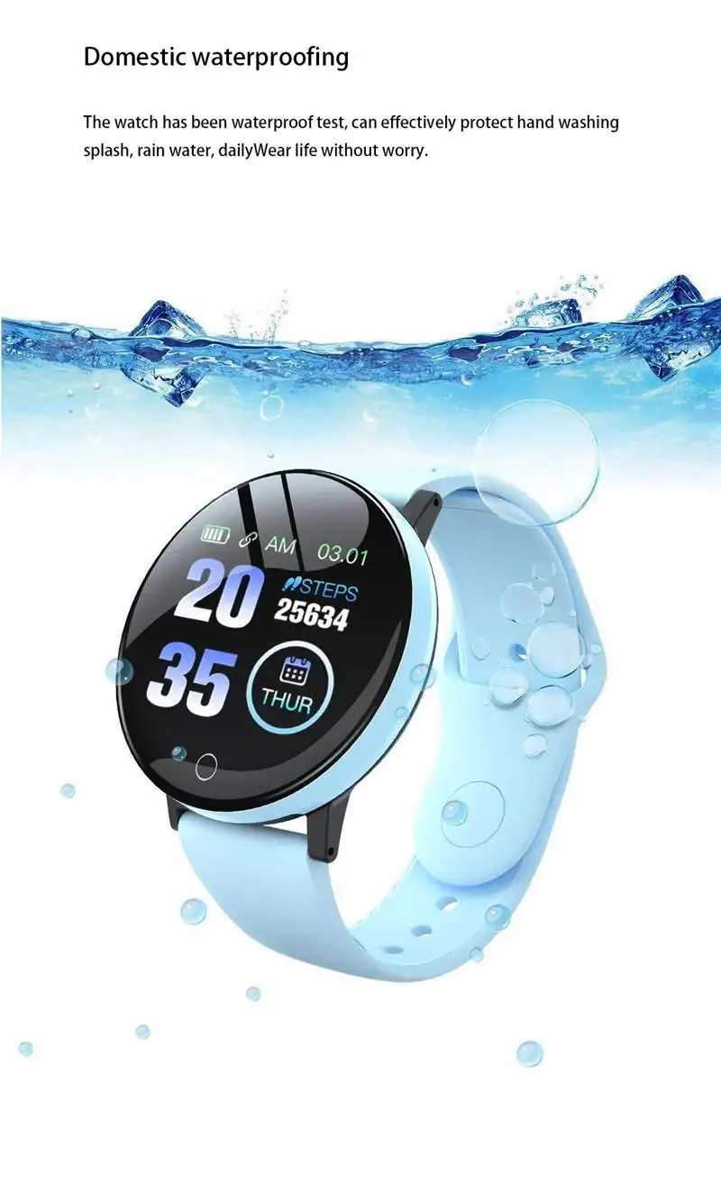 Multifunctional Smart Watch Men Silicone Strap  Forecast Activity Tracker Watches Sports Ladies Watch Women For Xiaomi Watch