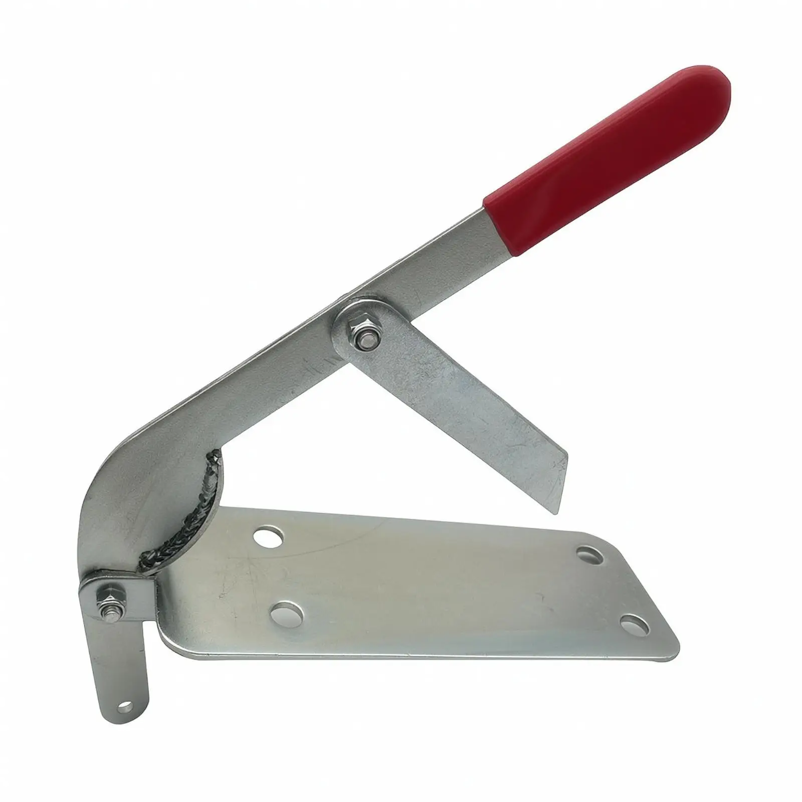 Trailer Brake Base Plate Manual Trailer Brake Plate with Lever Hardware Heavy-Duty Preassembled for Mechanics