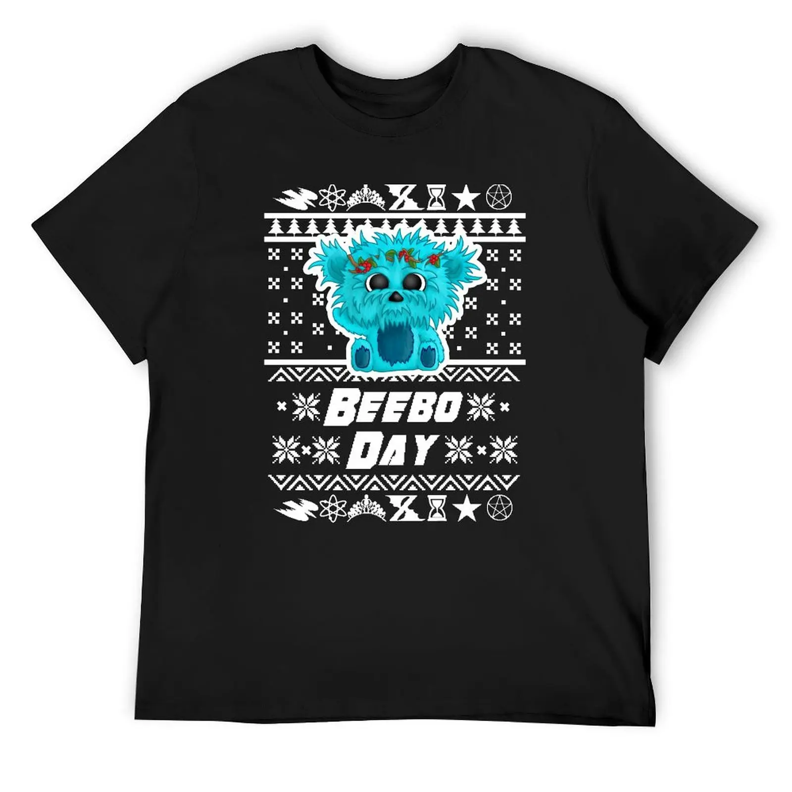 Ugly Beebo Day Sweater T-Shirt anime tshirt korean fashion t shirt men 100℅ cotton