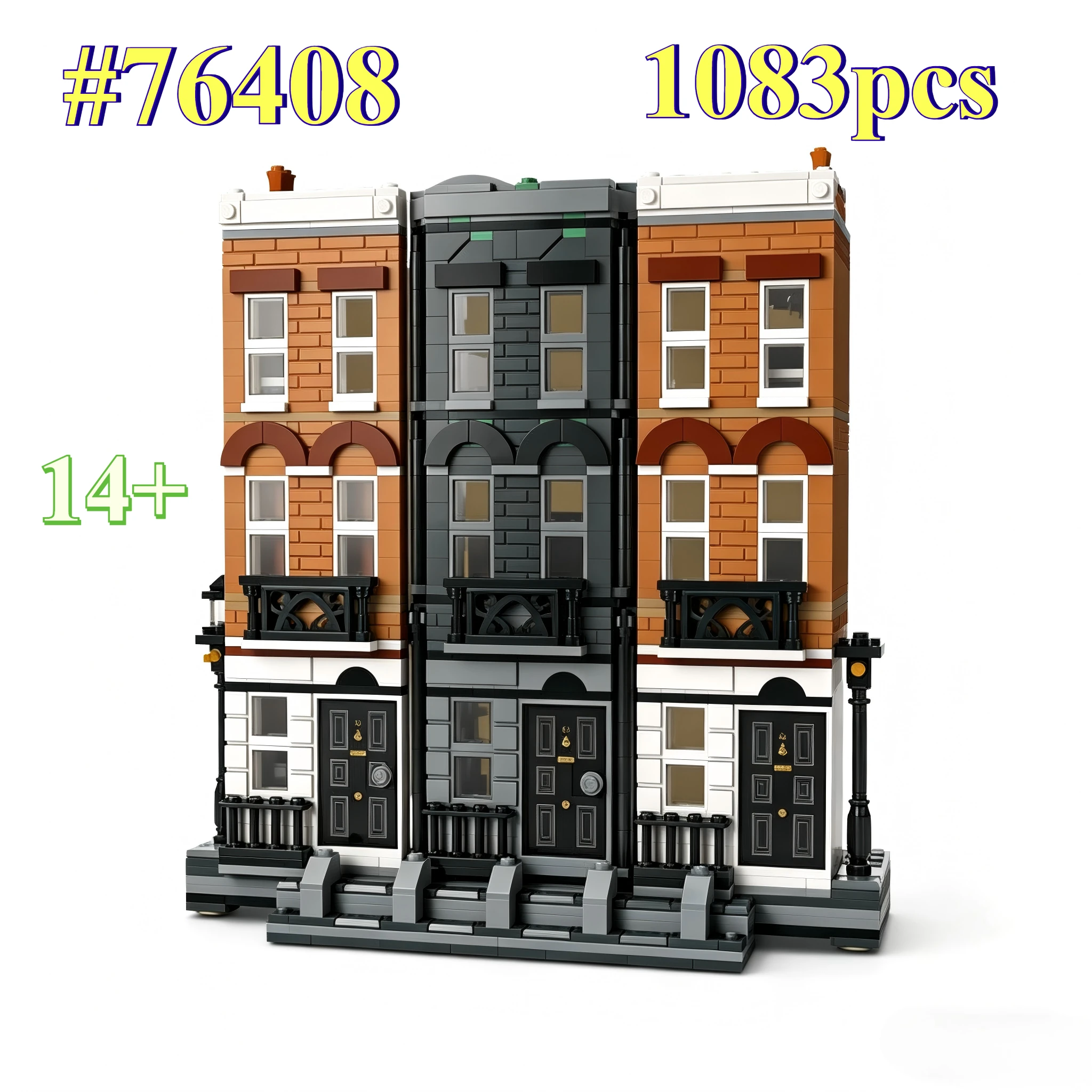 interesting-multi-storey-square-76408-building-blocks-sets-suitable-for-birthday-giftscompatible-with-legoed-particles-1083pcs