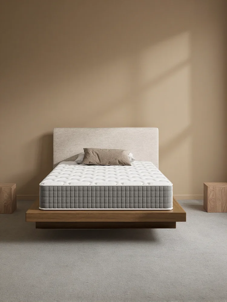 DEWINNER Matratze 90x200cm |   25 cm Höhe |   Memory-Schaum |   Oeko-TEX Zertifiziert |   2 Seiten Mittelhart & Weich |   Schaumstoffmatratze Bewegungsisolation |   Ideal für Erwachsenenschlafzimmer