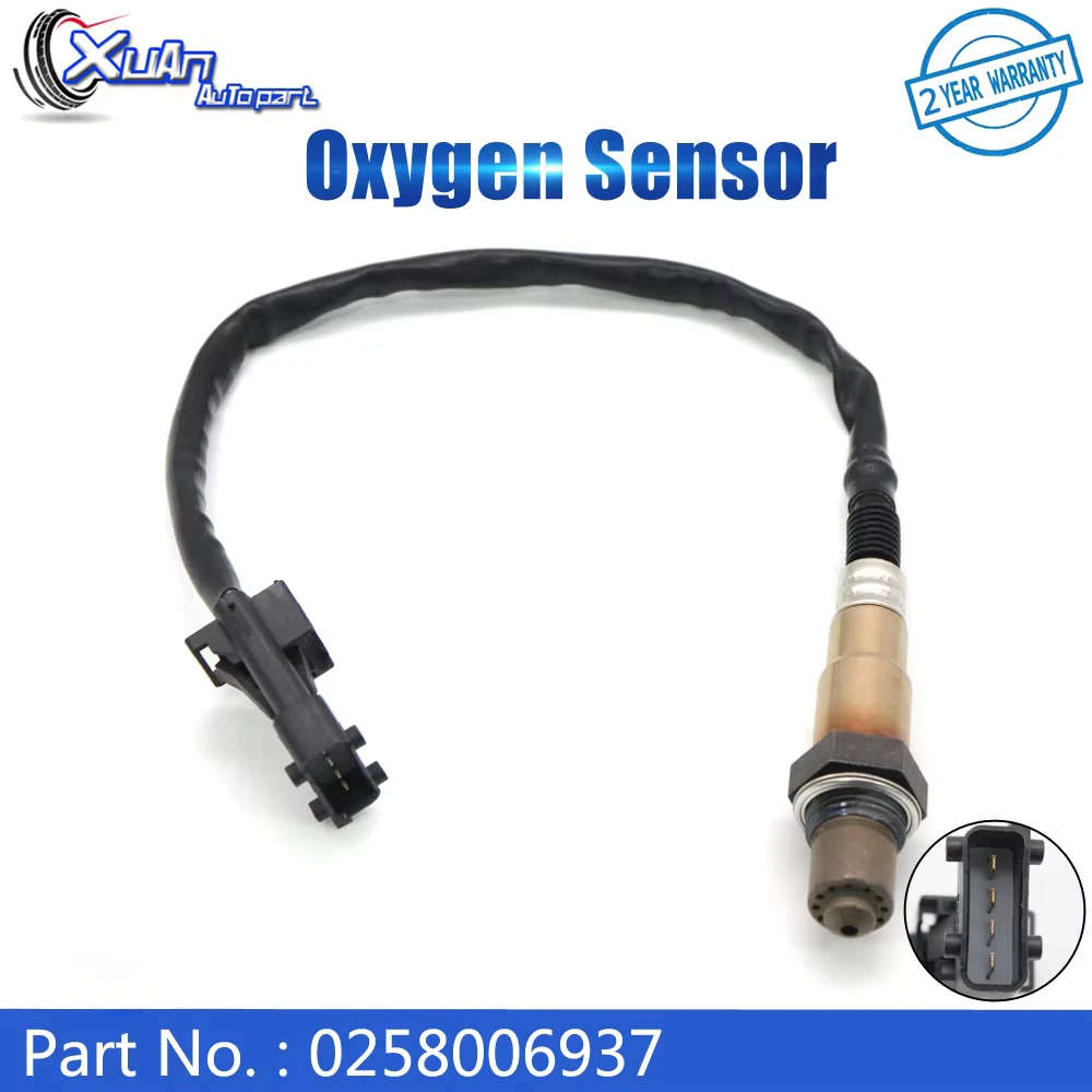 XUAN 0258006937 Oxygen O2 Lambda Sensor For Chery A1 A3 A5 Eastar Cross QIYUN Tiggo QQ6 Fulwin CHANA BENBEN BYD F3 F3R