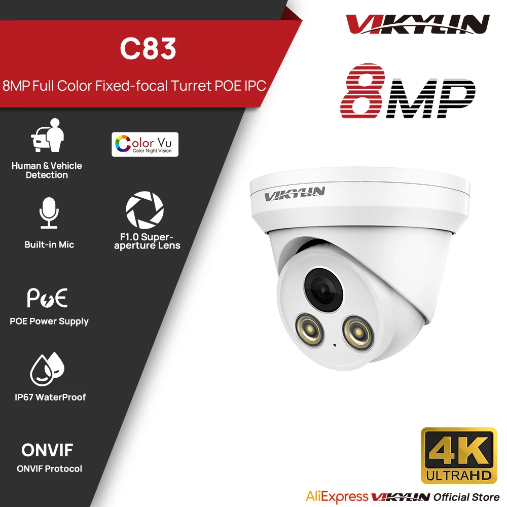 telecamera-ip-vikylin-8mp-a-colori-per-esterni-poe-h265-onvif-grandangolare-28mm-con-rilevamento-umanoide-ai-per-videosorveglianza-domestica