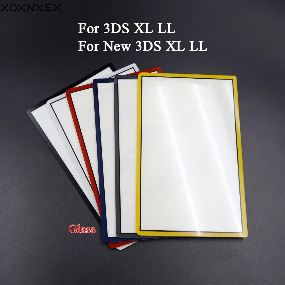 1Pcs For 3DSXL 3DSLL Top Mirror Glass Lens Cover Upper LCD Screen Len Front Cover For New 3DS LL XL Console Repair