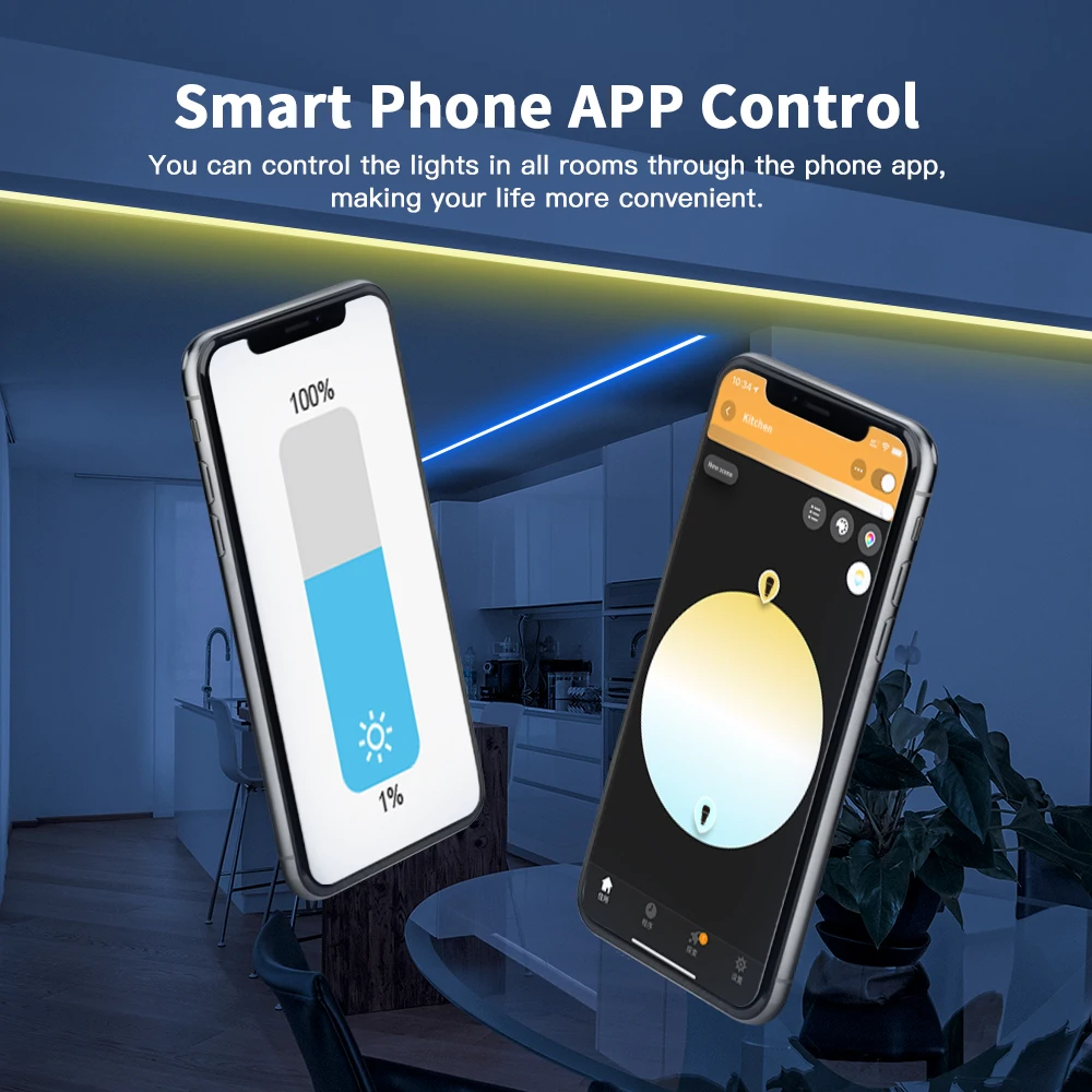 وحدة تحكم GLEDOPTO Zigbee 3.0 LED لـ Alexa 270W Max Dual White Dimming 12-54V DC WW/CW شريط إضاءة APP التحكم IP20 #2