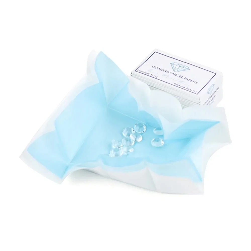 

Diamond Parcel Wrapping Paper for Loose Gemstones - Tear and Scratch Resistant Secure Packaging for Jewelry Storage