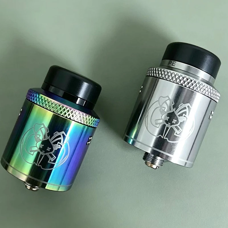 DROP DEAD RABBIT Tank rda Replacement 24mm Adjustable Airflow 510 810 Drip Tips Pin Single Dual Coil Tank accessorie - view 2