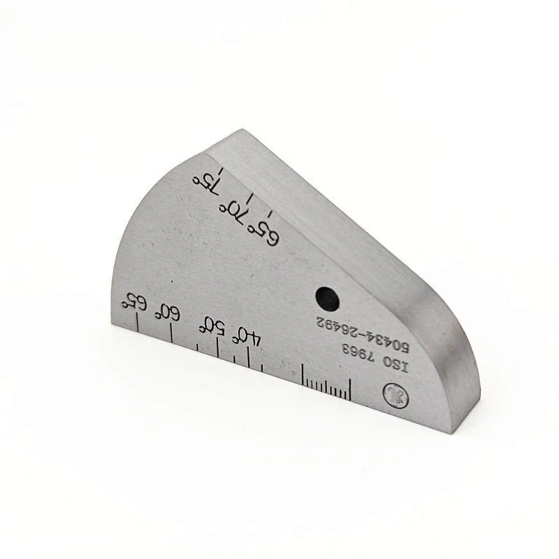 V-2 IIW2 Horn Calibration Block ISO7963, Portable Ultrasonic Flaw Detector Probe Calibration Reference Block 50434-26492